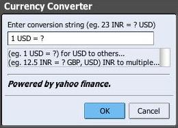Yahoo forex converter